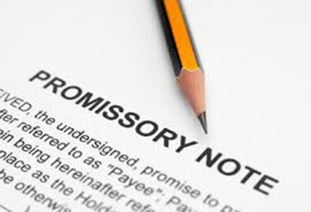 Issuance of Promissory Note