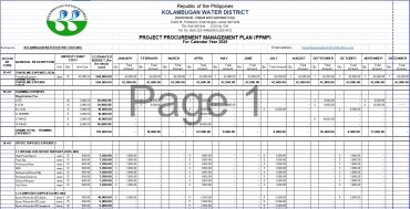 Annual Procurement Plan CY 2025